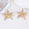 Trend Simple Fashion Ocean Leisure Vacation Wind Alloy Unique Starfish Pendant Necklace Earrings Jewelry