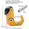 CNC Alu Motorcycle Gold M6 Carry Helmet Bottle Hanger Holder Hook Universal