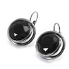 [I2166] - Черные дизайнерские серьги «Сисси»