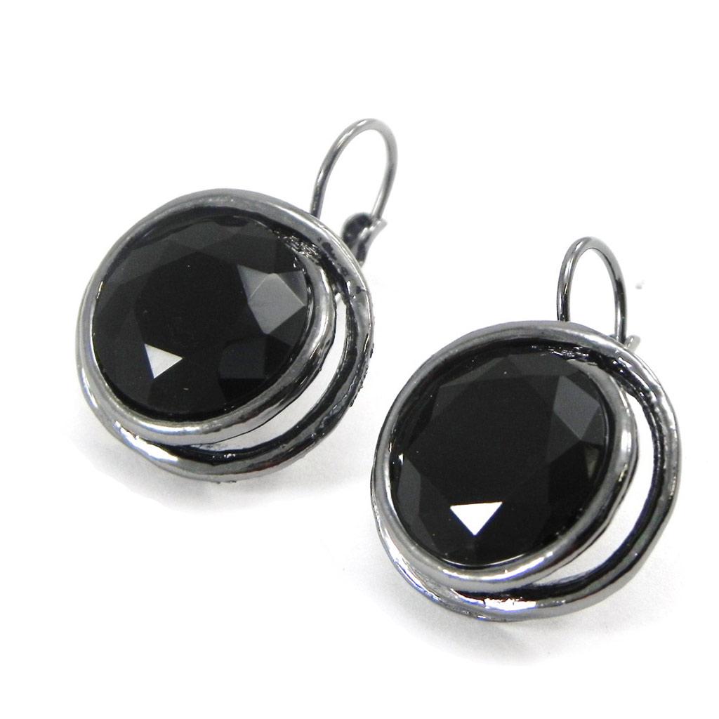NOA [I2166] - Черные дизайнерские серьги «Сисси»
