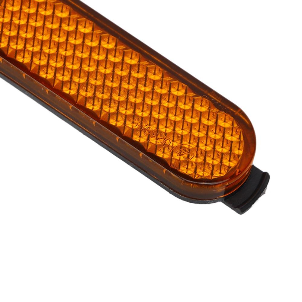 2 пары желтых светоотражающих полос для электросамоката, для использования с Xiaomi Mi 3 Pro 2