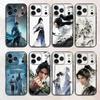 Силиконовый мягкий чехол для телефона S-Sword Comes Anime для iPhone 17, 16, 15, 14, 13, 12 Pro Max Plus X XR SE