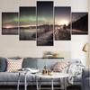 Wall Art Canvas Painting 5 Piece Artwork Landscape Natural Modern Decorative Print Home Canvas Wall Art For Living Room Painting