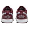 Air Jordan 1 Low Cherrywood Red Men Sneakers White Cement-Grey 553558-615
