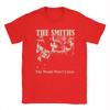 Unisexs TShirt The Smiths Crazy Cotton Tee Shirt Short Sleeve T Shirt Round Collar Clothes Plus Size