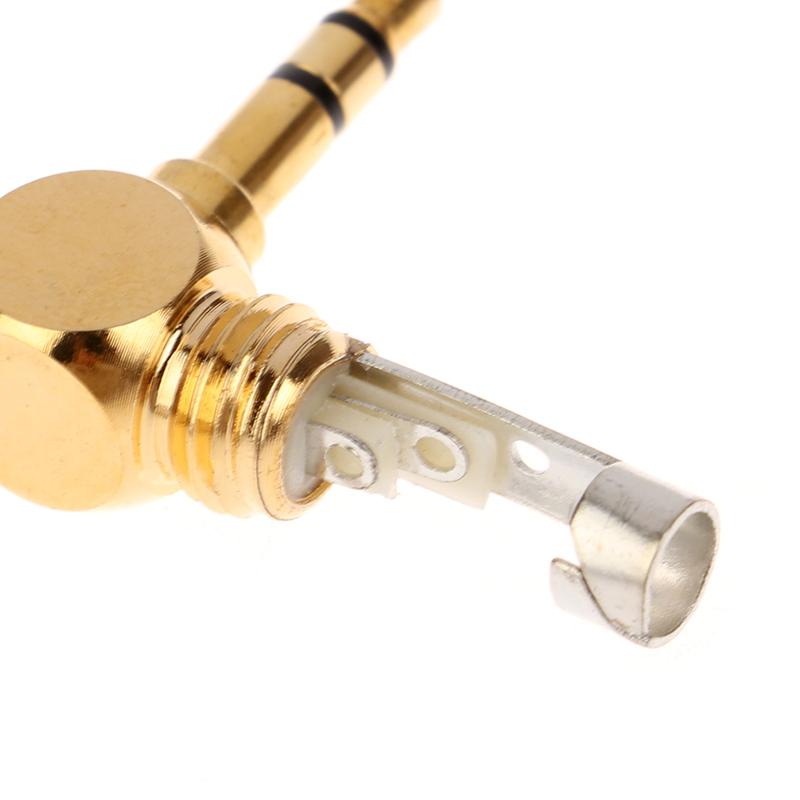 1 шт. прямоугольный мини-джек 3,5 мм стерео прямоугольный штекерный разъем для ремонта аудионаушников паяльный адаптер паяльный разъем