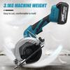 110V/220V 588VF Cordless Electric Circular Saw 125mm Brushless Adjustable Woodworking Tools Wood Cutting Sawing Machine for Makita 18V Battery