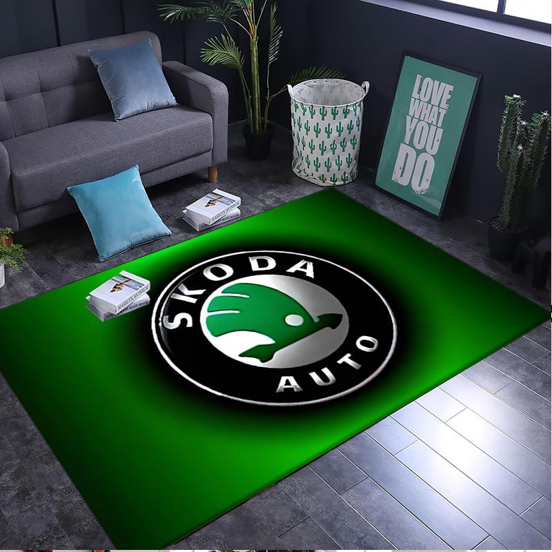 SKODA Rug Area rug for Livingroom, Bedroom, Palyroom, Chair Rug, Office Rug, Floor mat, Large Size Fan Christmas Birthday gift