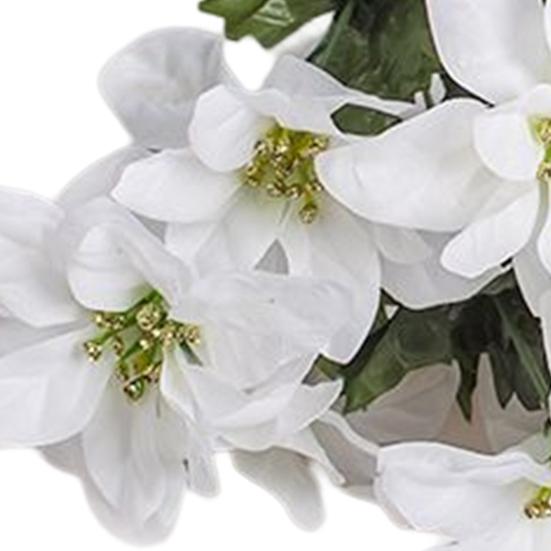 Имитация цветка, реалистичная, без полива, красивая, добавляет прикосновения, искусственный рождественский домашний декор