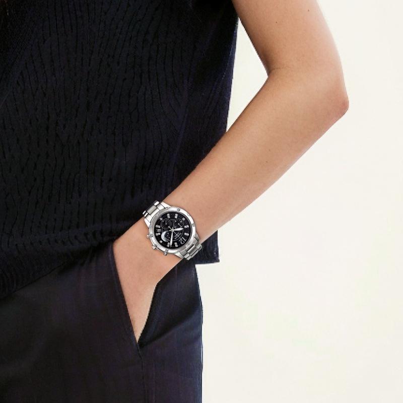 Casio Женские часы SHEEN Черные SHE-5017D-1A SHE-5017D-1A