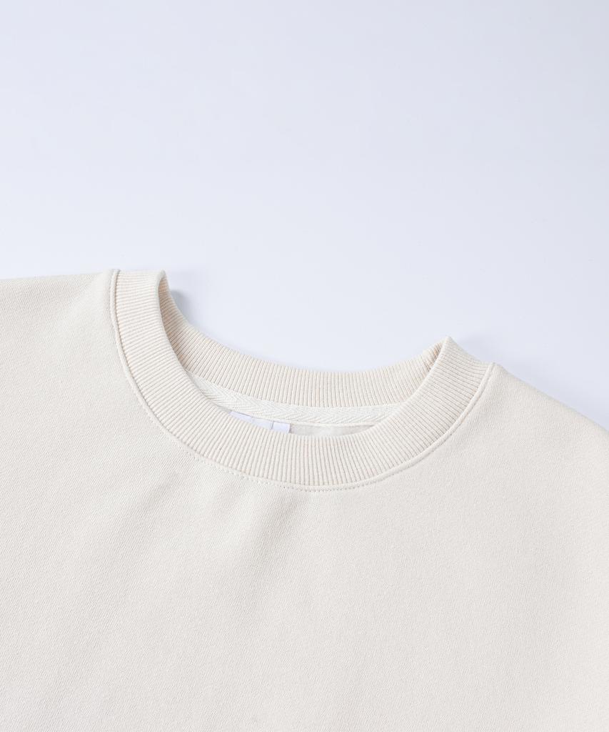 RADINEO Wave Flower Sweatshirt Cream