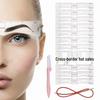 Silicone One-Piece Headband Eyebrow Stencil Set