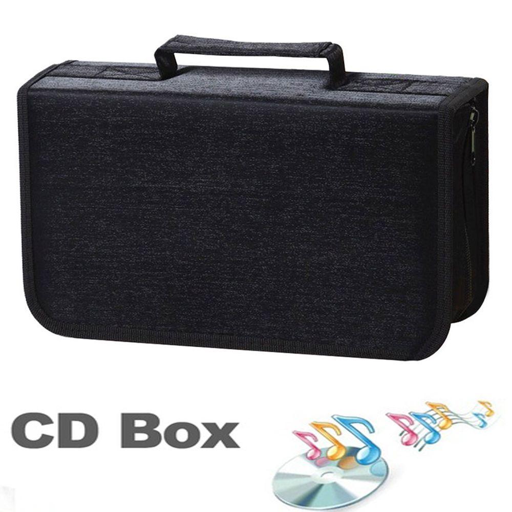 Durable 128 Disc Game Accessories CD DVD VCD Case Holder Organizer Storage Bag Wallet