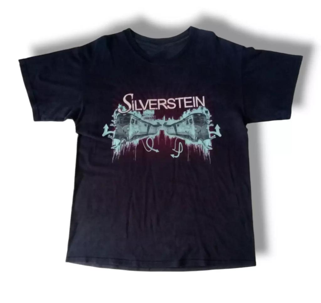 New Silverstein Band Gift For Fan Black T Shirt Full Size S-5XL SS411