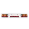 LED Simulation Metal Taillight Container Lamp for 1/14 Tamiya RC Truck Car For scania 770S For volvo FH16 For man