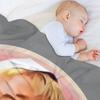 Madge - Benidorm Throw Blanket blankets and throws Cute Plaid valentine gift ideas Personalized Gift Blankets