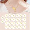 Initial Heart Necklace Heart Letter Necklace Personalized Monogram Necklace 1 Pc