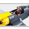 289 шт., WW2 Air Force BF-109, истребитель, строительные блоки, наборы военных моделей самолетов, кирпичи, фигурки, развивающие игрушки для детей