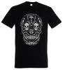 MEXICAN SKULL I T SHIRT Gang Latino Mexico Sugar Latin Dias De Los Muertos
