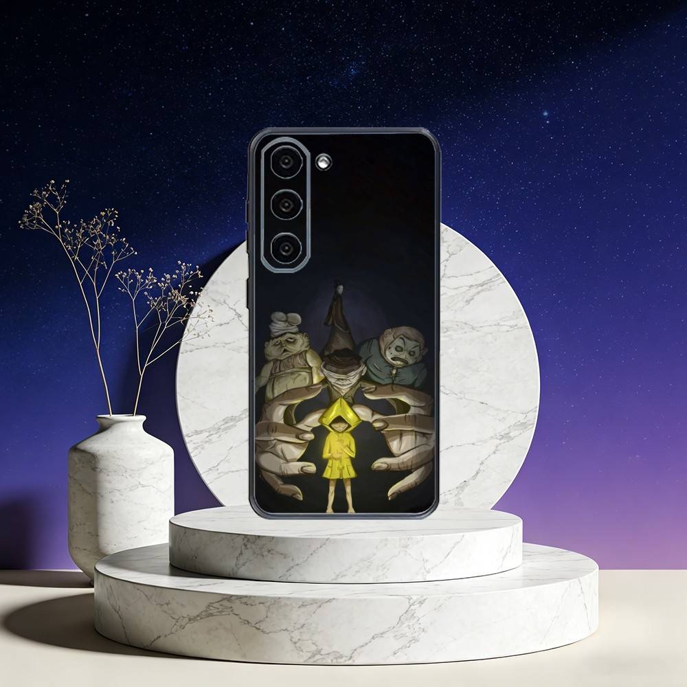 Game L-Little N-Nightmares Phone Case For Samsung Galaxy A73,A72,A71,A70,A53,A52,A51,Others Soft Black Cover