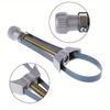 1pc Car Auto Motorcycle Oil Filter Removal Tool Strap Wrench Diameter Adjustable 60mm To 120mm Top Quality