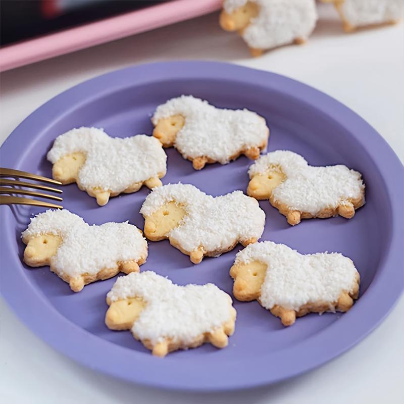 1 шт. Форма для печенья для выпечки DIY Форма для печенья повторное использование Неправильная форма торт Маленькая овечка Форма для печенья выпечка Защита окружающей среды