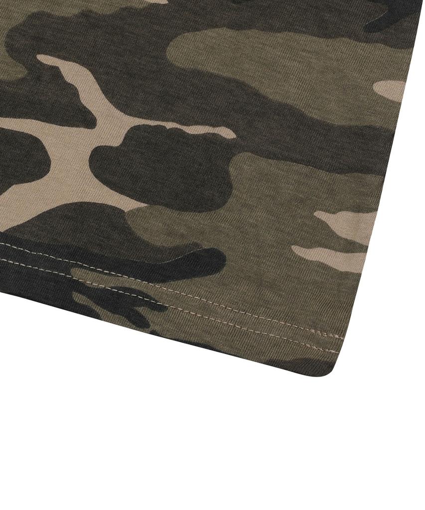 MUCENT Tenver Metal Logo Camo Short Sleeve T-Shirt Unisex