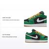 Кроссовки Air 1 Low SE GS Рождественские Детские Зеленый Малахит Черный DQ8421-300