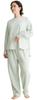Moisturizing Lyocell Blend Fleece Raglan Pajamas Green [Wearable Cream] (mint S)