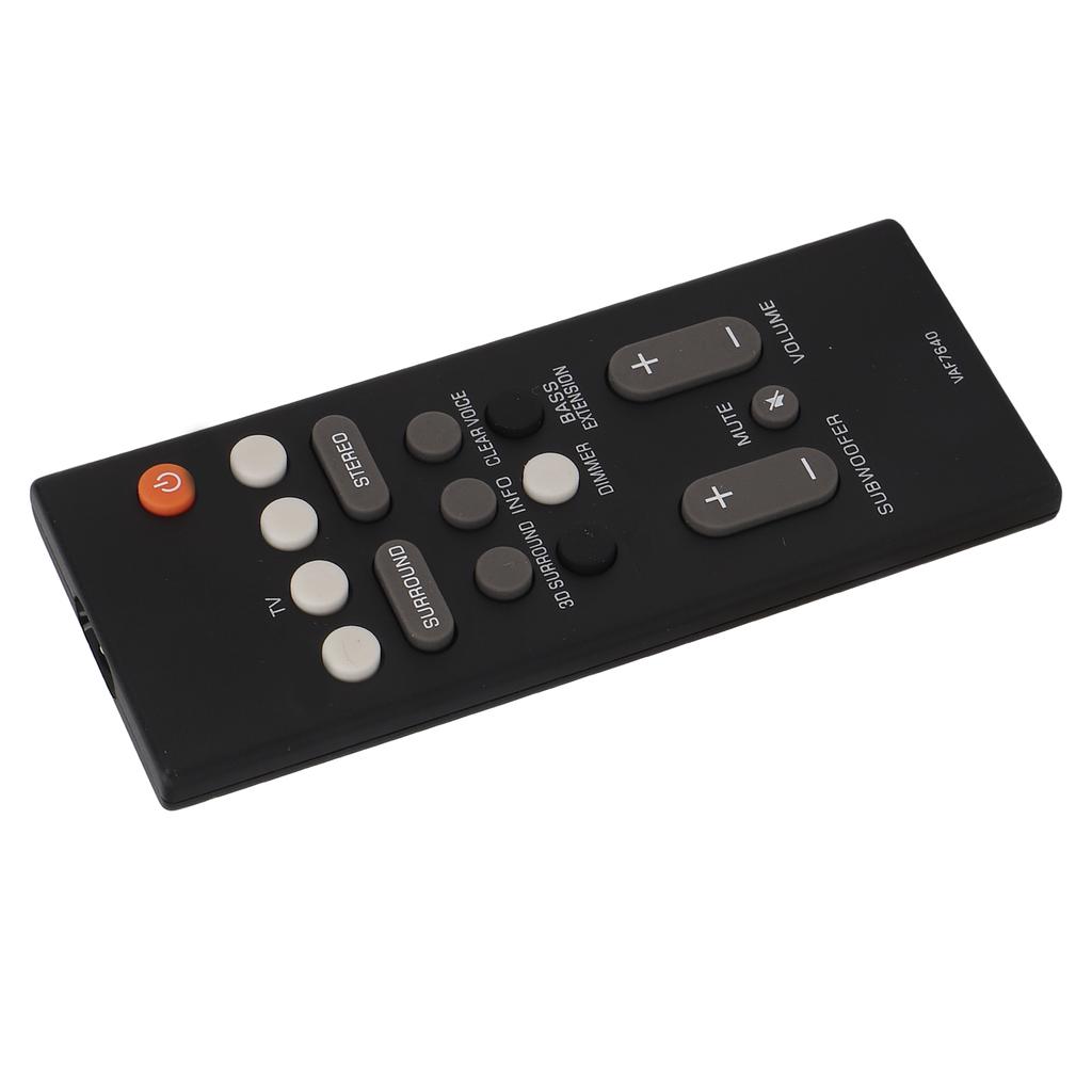 Replacement Remote Control for VAF7640 VAF76400 ATS 1080 ATS1080 YAS 108 YAS108 Home Theater Sound Soundbar Speaker
