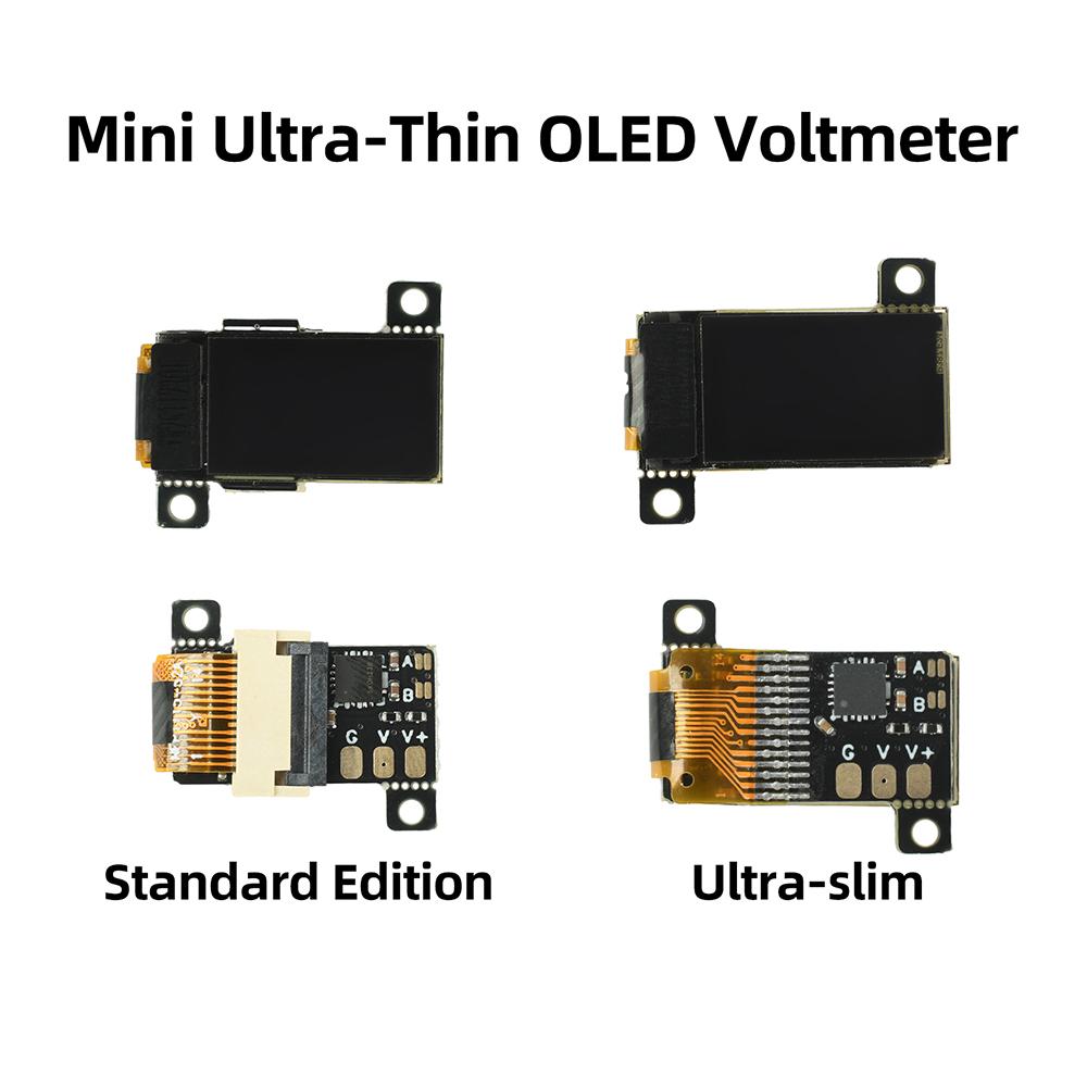DC 0-30V Voltage Tester 0.5-inch OLED Display Digital Voltmeter Universal DIY Volt Gauge Panel Meter