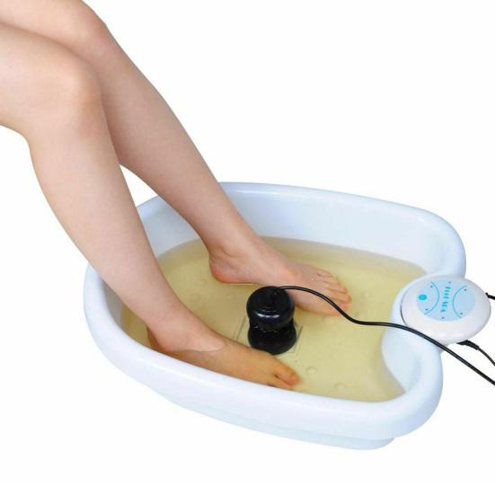 Простой мини-спа Relax Ion Bath для ног, набор инструментов для облегчения боли без аксессуаров для ванны