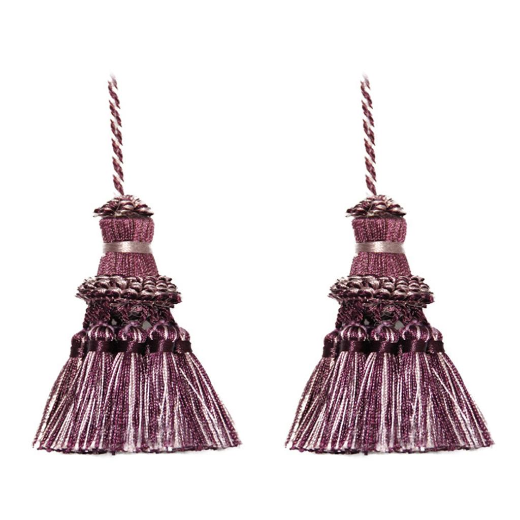 Этнические кисти ручной работы для штор, аксессуары для штор, подвеска, подхваты, 2 шт.