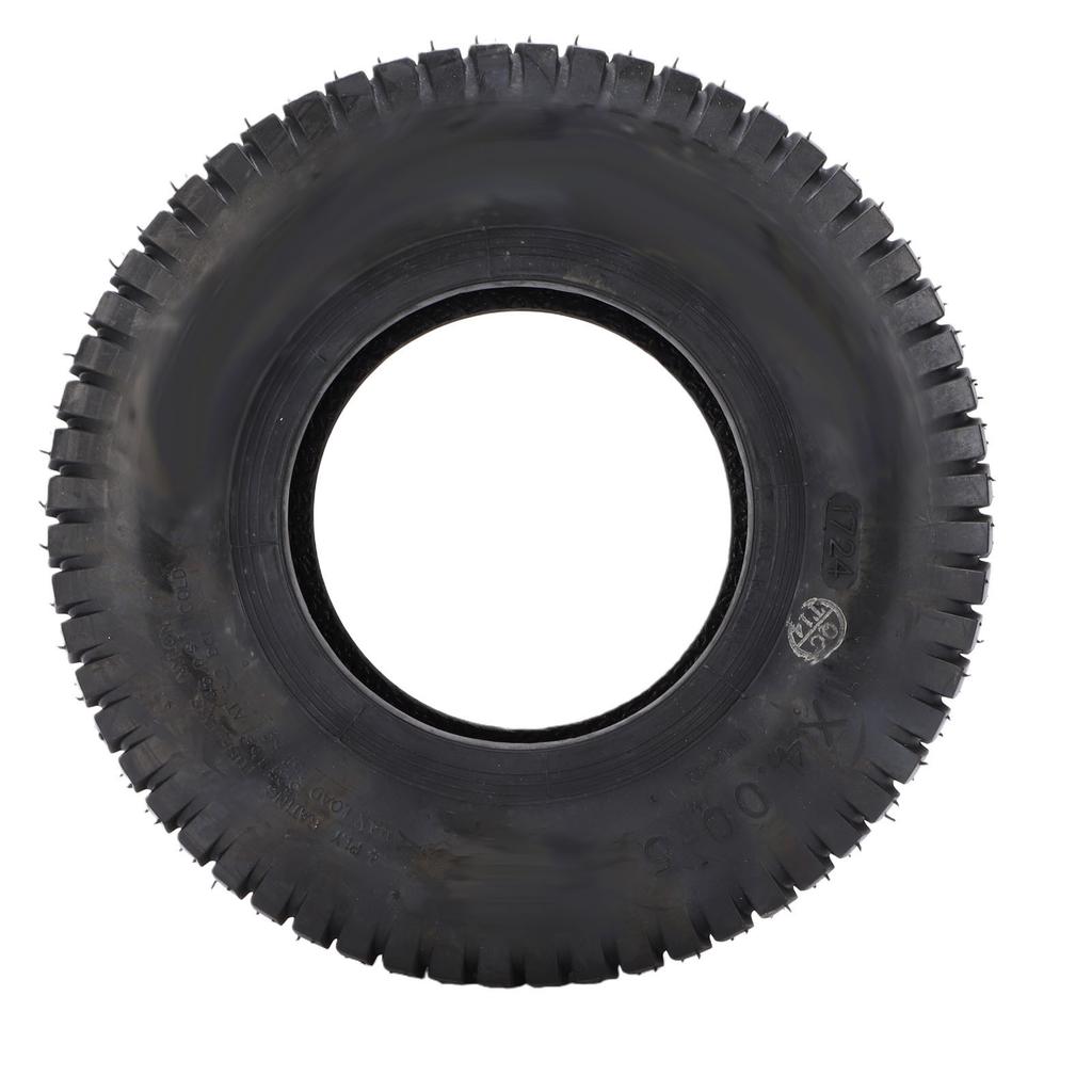 Шина для газонокосилки 11x4.00-5, бескамерная, резиновая, 4-слойная, сменная, для ездовой газонокосилки