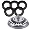5Pcs Franke Fitting Strainer Plug  Washer Replacement Washer Kitchen Sink Part