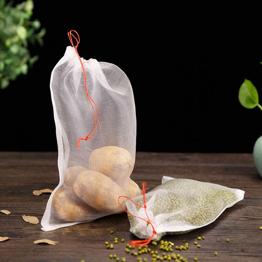 Nylon For Seeds Soaking Germination Protection Bag Mesh Bag Garden Supplies Storage Organizer