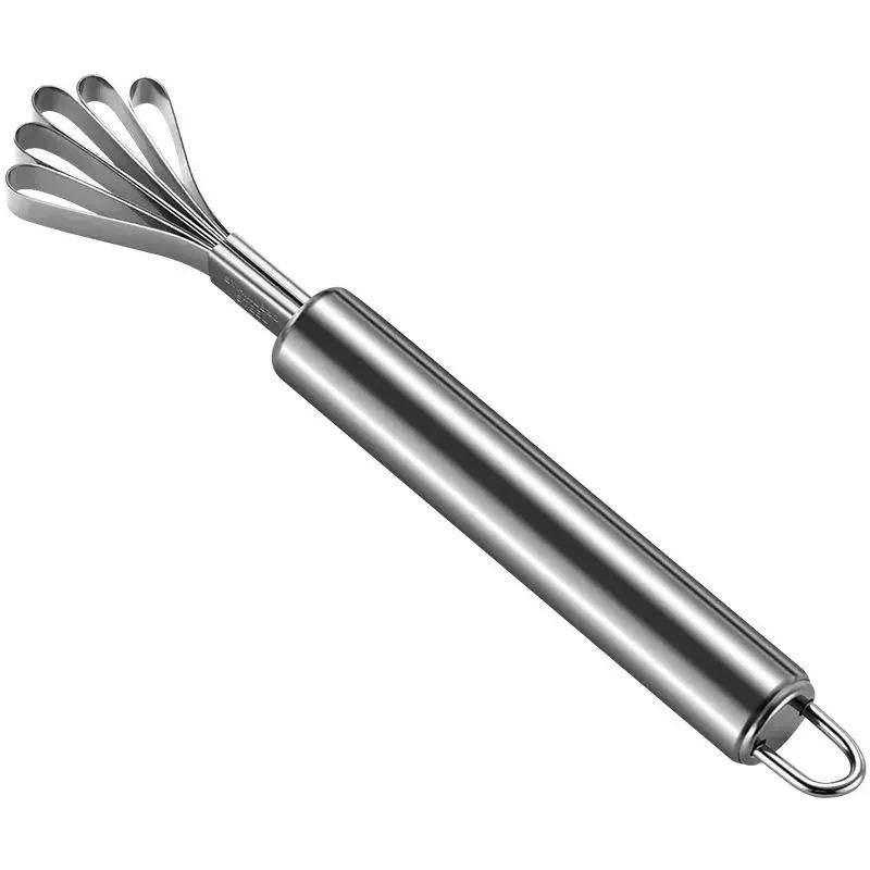 Скребок для кокосовой мякоти, нержавеющая сталь, кокосовый рубанок, кокосовый рубанок, съедобные продукты из кокосового мяса, рубанок для рыбьей чешуи, кухонная утварь