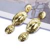 1 Pair Women Earrings Exaggerated Electroplating Shiny Dress Up European And American Exaggerated
