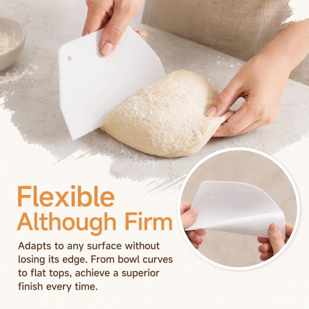 Flexible Dough Cutter Non-Stick Cake Scraper Multifunction Pastry Tool Rice Roll Prep