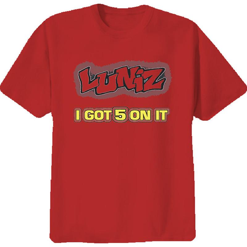 Футболка с логотипом рэп-группы Luniz