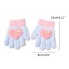 Soft Comfortable Winter Mittens for Kids Knitted Gloves Cute Cartoon Pattern Kindergarten Gloves Comfortable Wearing
