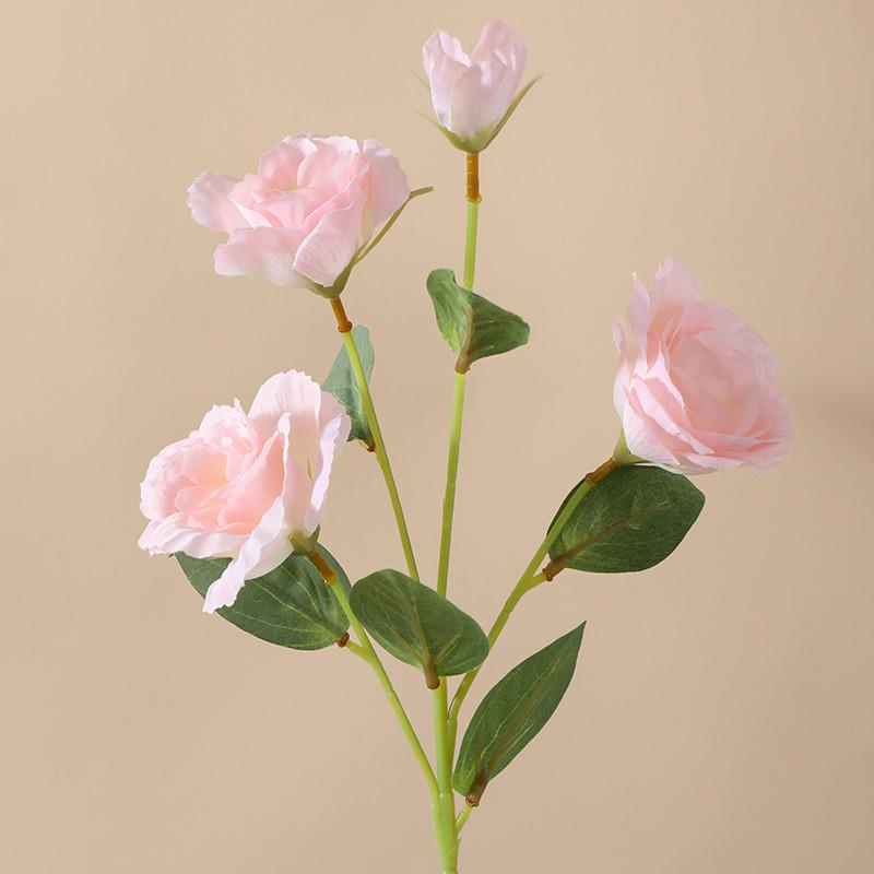 Silk Eustoma Luxury Floral Centerpiece For Wedding Decor Home Photography Styling