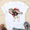 Women T-shirts 90s Love Pug Dog Ladies Fashion Clothing Short Sleeve Cartoon Clothes Spring Summer Female Tee Graphic Tshirt