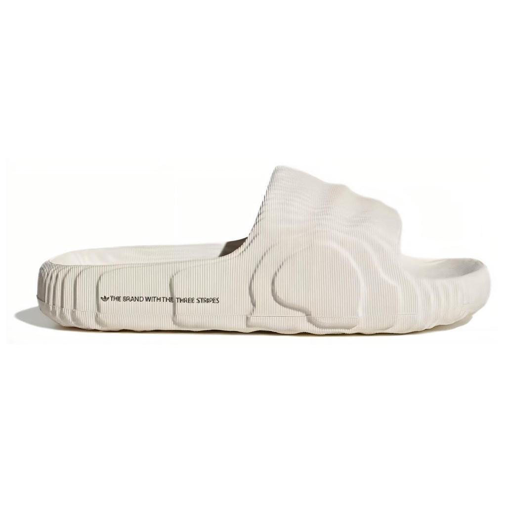 Adidas Adilette 22 Slides Off White Women Sneakers Cream Core-Black IG8263