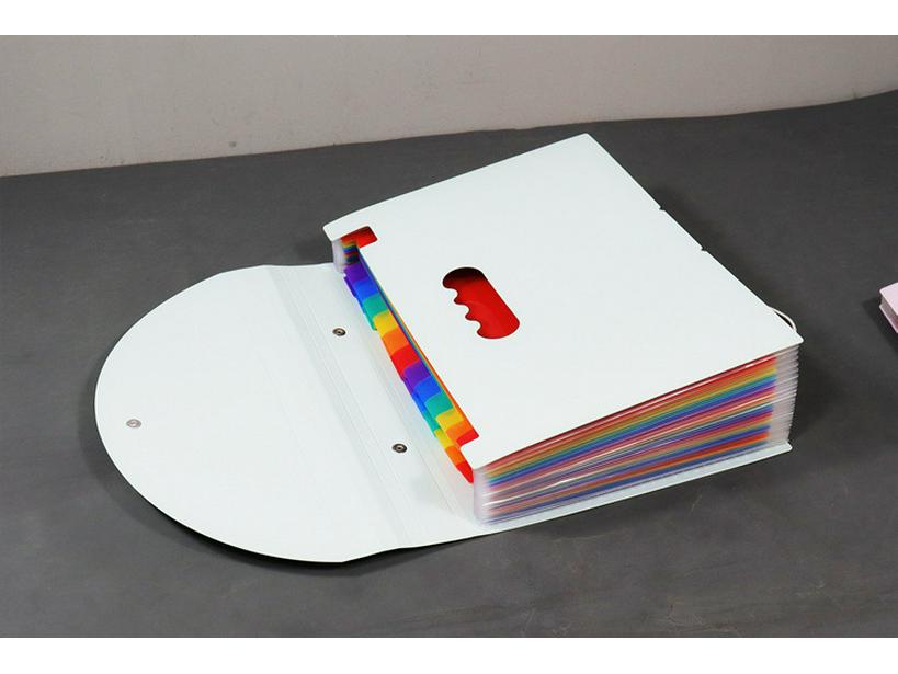 Портативная многослойная папка-гармошка формата А4 - Большая вместимость для офиса и студентов