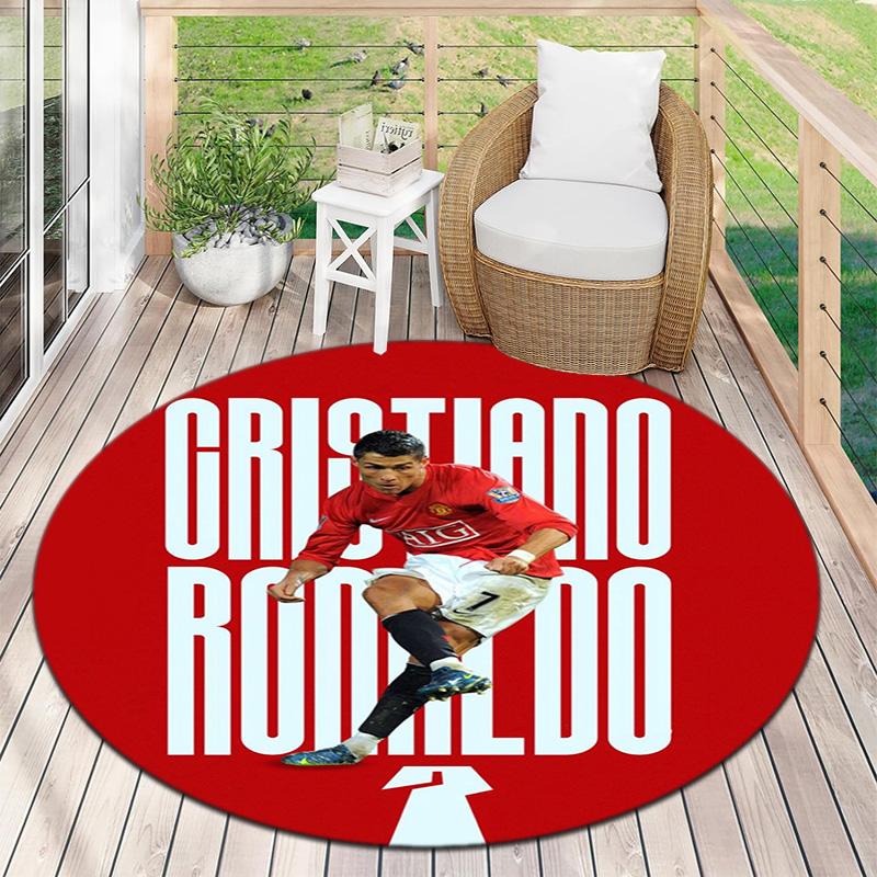 Cristiano Ronaldo Portugal Football Glory Carpet Home Decor Suitable For All Seasons Office Chair Cushion Room Doormat
