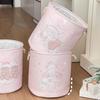 Round Shape Dirty Clothes Basket Cartoon Sundries Storage Basket Laundry Hamper  for Home