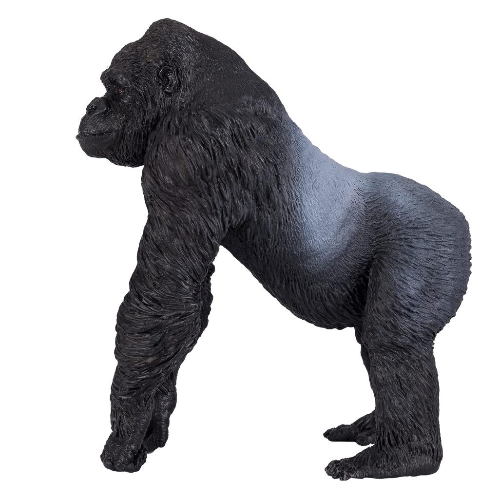 Mojo Gorilla Самец 381003 Фигурка, Серебристая спина,