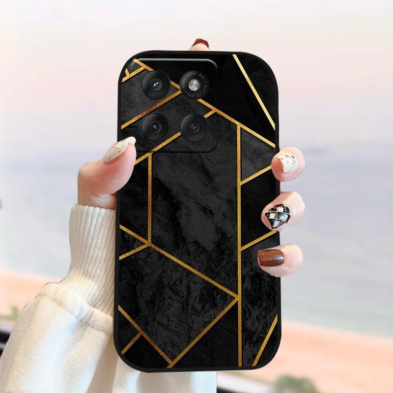 Чехол для Motorola Edge 60 Fusion 5G XT2503-4 Силиконовый Мягкий ТПУ Чехол для телефона Для Moto Edge60 Fusion Милые Чехлы-протекторы с пандой