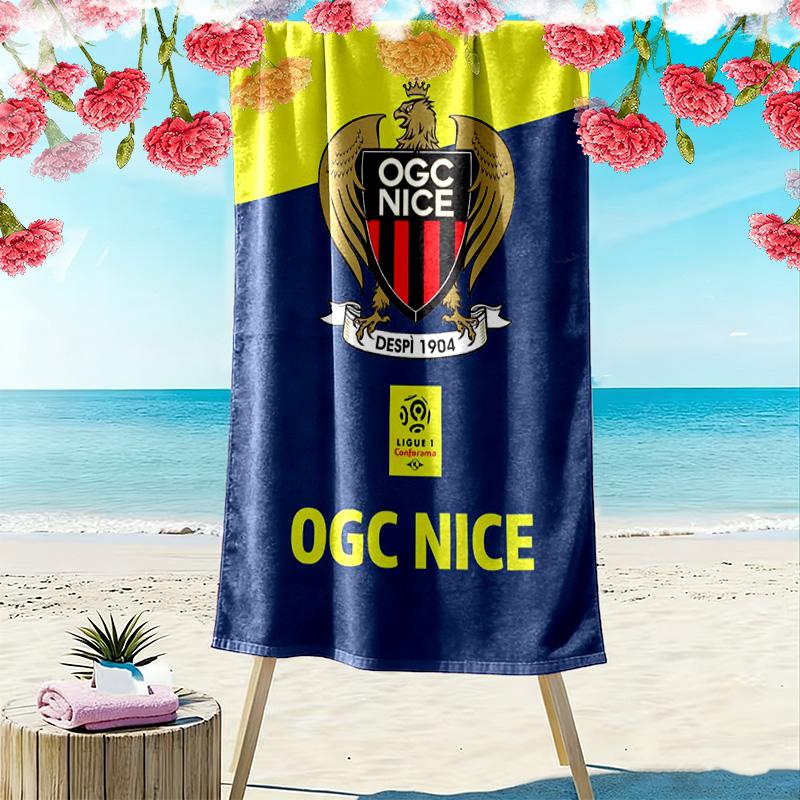 OGC Nice Print Beach Towel, Large Soft Quick Dry Towel for Beach Camping Swimming